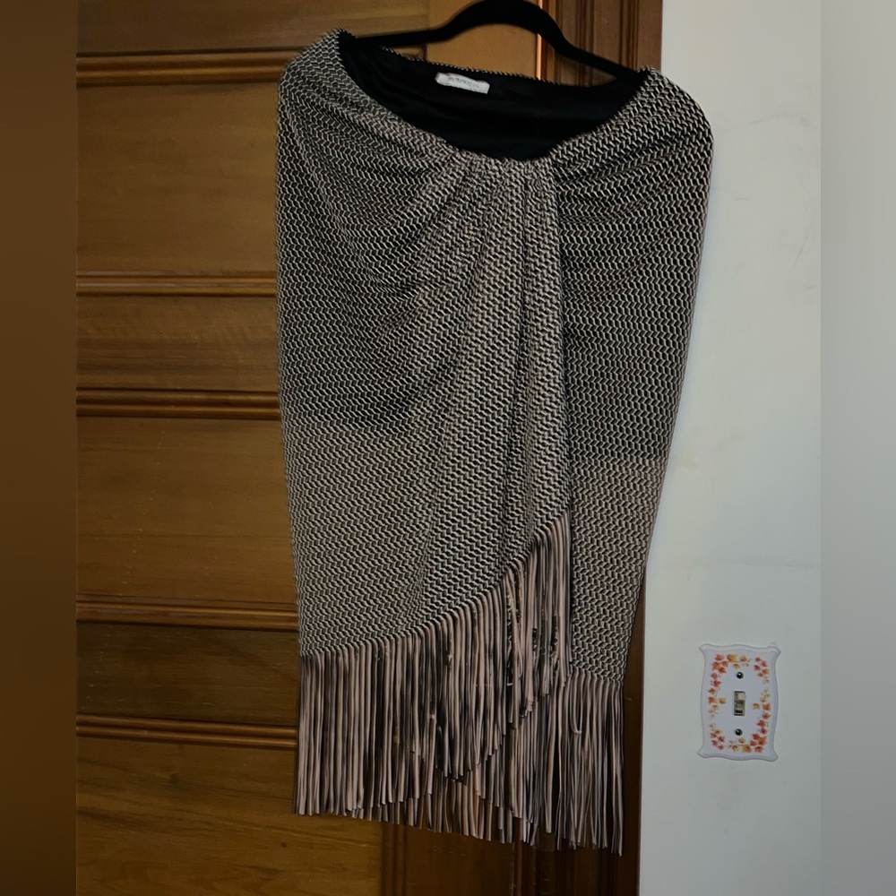 Zara fringe skirt